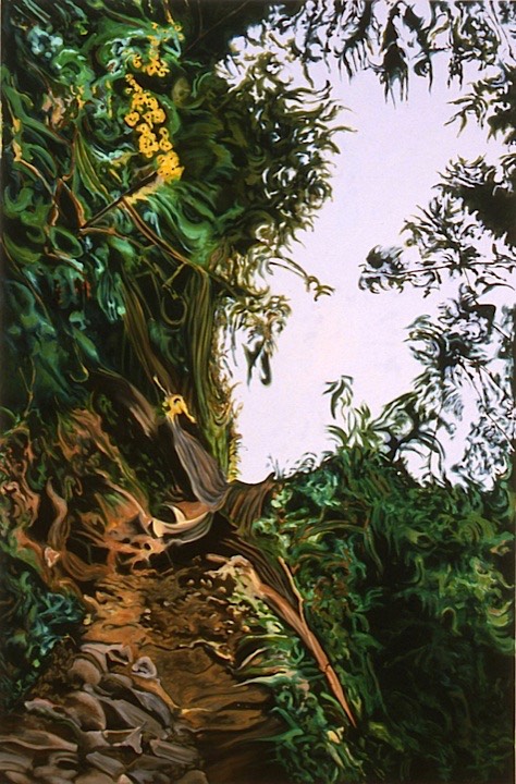 ©2000 Jan Aronson Inca Trail #1 Oil On Canvas 60x40.jpg