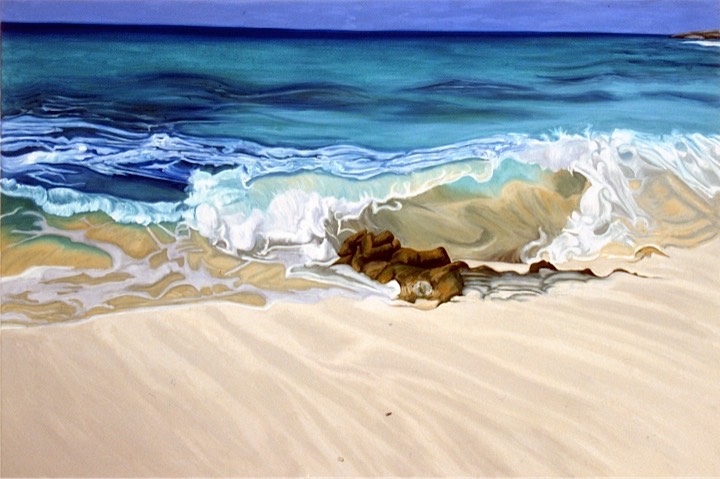 ©2001 Jan Aronson Anguilla #6 Oil on Canvas 40x60