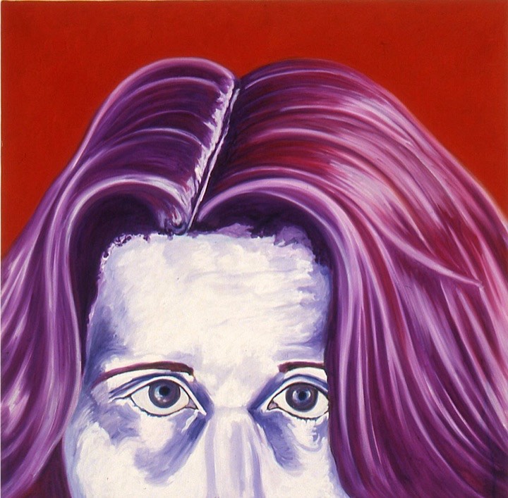 ©2004 Jan Aronson Self Portrait #4 Oil on Canvas 24x24