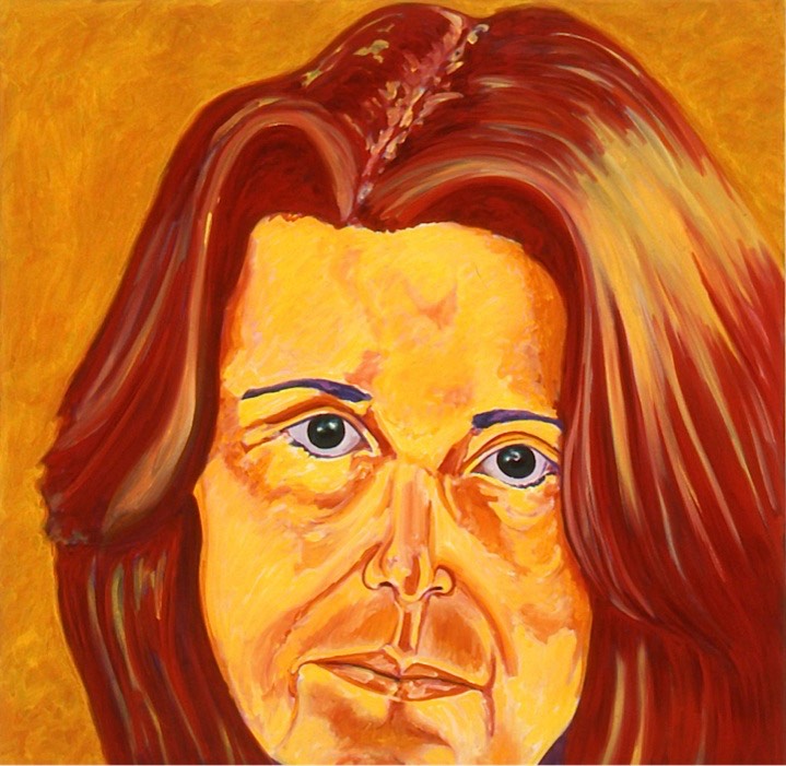 ©2004 Jan Aronson Self Portrait #3 Oil on Canvas 24x24