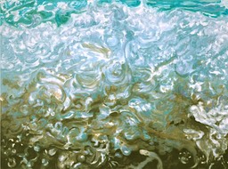 ©2007 Jan Aronson Water Series #4 Oil on Canvas 18x24