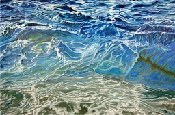 ©2008 Jan Aronson Water Series #8 Oil on Canvas 28x42SOLD