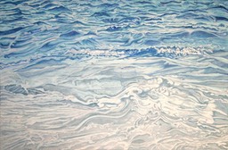©2008 Jan Aronson Water Series #12 Oil on Canvas 28x42