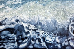 ©2008 Jan Aronson Water Series #13 Oil on Canvas 28x42SOLD