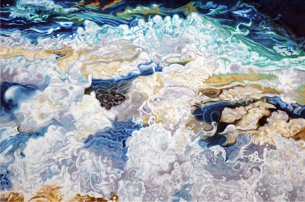 ©2008 Jan Aronson Water Series #15 Oil on Canvas 40x60