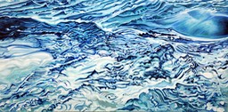 ©2009 Jan Aronson Water Series #23 Oil on Canvas 30x60