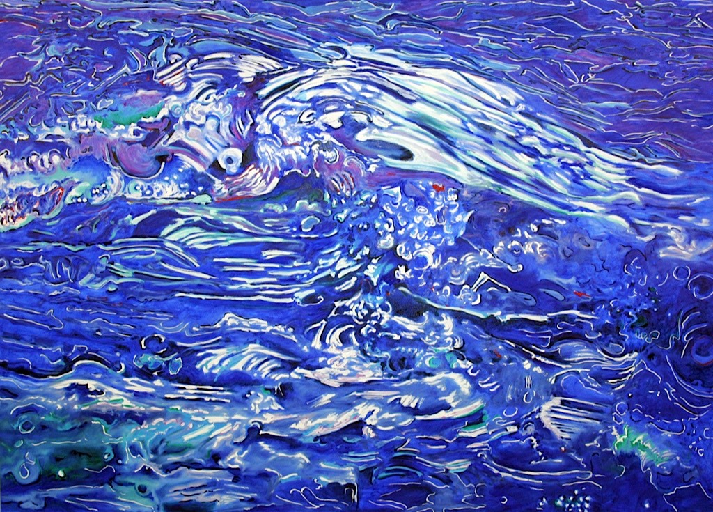 ©2009 Jan Aronson Water Series #21 Oil on Canvas 60x74