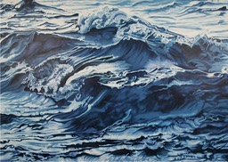 ©2010 Jan Aronson Water Series #33 Oil on Canvas 60x84