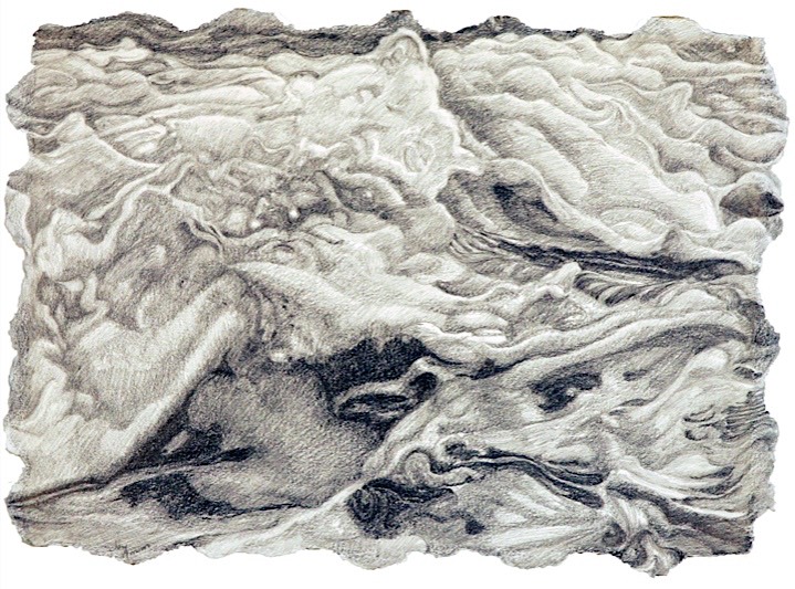 ©2010 Jan Aronson Water Series #24 Graphite on Paper 11x15