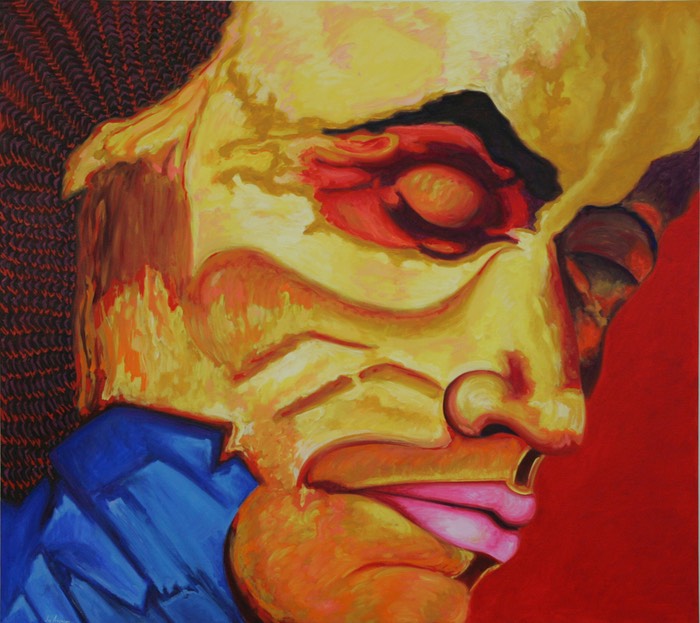 © 2012 Jan Aronson -Based on a True Story, Oil on Canvas, 32x36